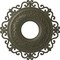 Ekena Millwork Orrington Ceiling Medallion (Fits Canopies up to 6 1/4"), 22"OD x 6 1/4"ID x 1 3/4"P, Witch Hazel CM22ORWHF - alternate 1